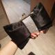 Black Satin Rhinestones Giant Bow Hand Evening Clutch Purses Bag Clutches Zvoof