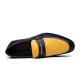 Blue Yellow Mens Loafers Business Prom Flats Dress Shoes Loafers Zvoof