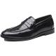 Black Croc Slip On Patent Prom Mens Loafers Dress Shoes Loafers Zvoof