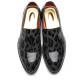 Grey Black Patent Leopard Spikes Mens Loafers Dress Shoes Loafers Zvoof