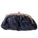 Black Sequins Bling Diamante Party Hand Evening Clutch Purses Bag Clutches Zvoof