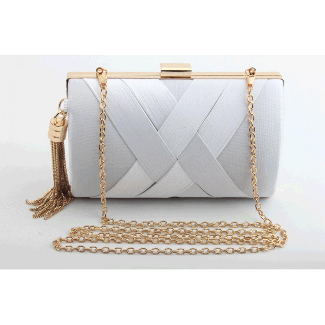 white clutch purse cheap