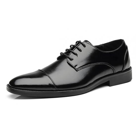 Black Lace Up Dapper Mens Oxfords Loafers Dress Shoes Oxfords Zvoof