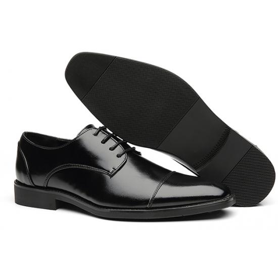 Black Lace Up Dapper Mens Oxfords Loafers Dress Shoes Oxfords Zvoof