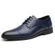 Blue Royal Lace Up Dapper Mens Oxfords Loafers Dress Shoes Oxfords Zvoof