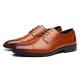 Brown Lace Up Dapper Mens Oxfords Loafers Dress Shoes Oxfords Zvoof