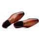 Brown Lace Up Dapper Mens Oxfords Loafers Dress Shoes Oxfords Zvoof