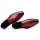 Burgundy Lace Up Dapper Mens Oxfords Loafers Dress Shoes Oxfords Zvoof