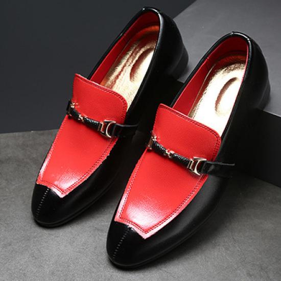 Wholesale NX005 Top Quality Men's Luxury Crystal Black Shoe Fashion  Designer Flat Stud Loafers Men Casual Red Bottom Dress Shoes From  m.