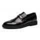 Black Patent Dapper Mens Wing Tip Baroque Loafers Dress Shoes Loafers Zvoof