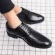 Black Croc Lace Up Formal Dapper Mens Formal Oxfords Dress Shoes Oxfords Zvoof