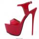 Red Patent Sexy Platforms Stage Super High Stiletto Heels Shoes High Heels Zvoof