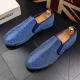 Blue Diamantes Bling Bling Dapper Mens Loafers Flats Dress Shoes Loafers Zvoof