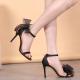 Black Back Giant Bow Bridal Evening Stiletto High Heels Sandals Shoes Sandals Zvoof