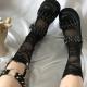 Black Metal Bullets Platforms Creepers Lolita Mary Jane Chunky Sole Shoes