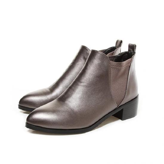 Silver V Ankle Chelsea Womens Boots Shoes Booties Boots Zvoof