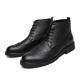 Black Wingtip Baroque Mens Vintage Booties Ankle Boots Shoe Men s Boots Zvoof